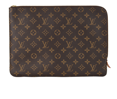 Louis Vuitton Document Holder, &pound;395, Accessories, Brown, Canvas, Front view